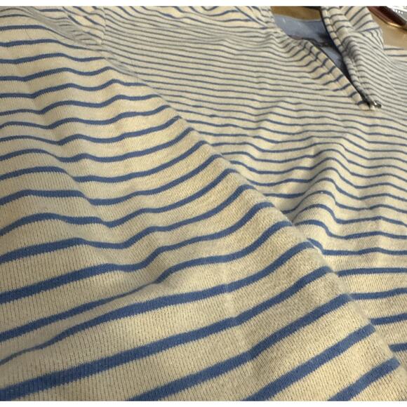 Vineyard Vines Men’s Medium Stripe Quarter Zip Saltwater - Picture 3 of 10